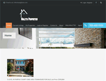 Tablet Screenshot of mallttaproperties.com
